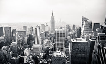 NYC Skyline BW